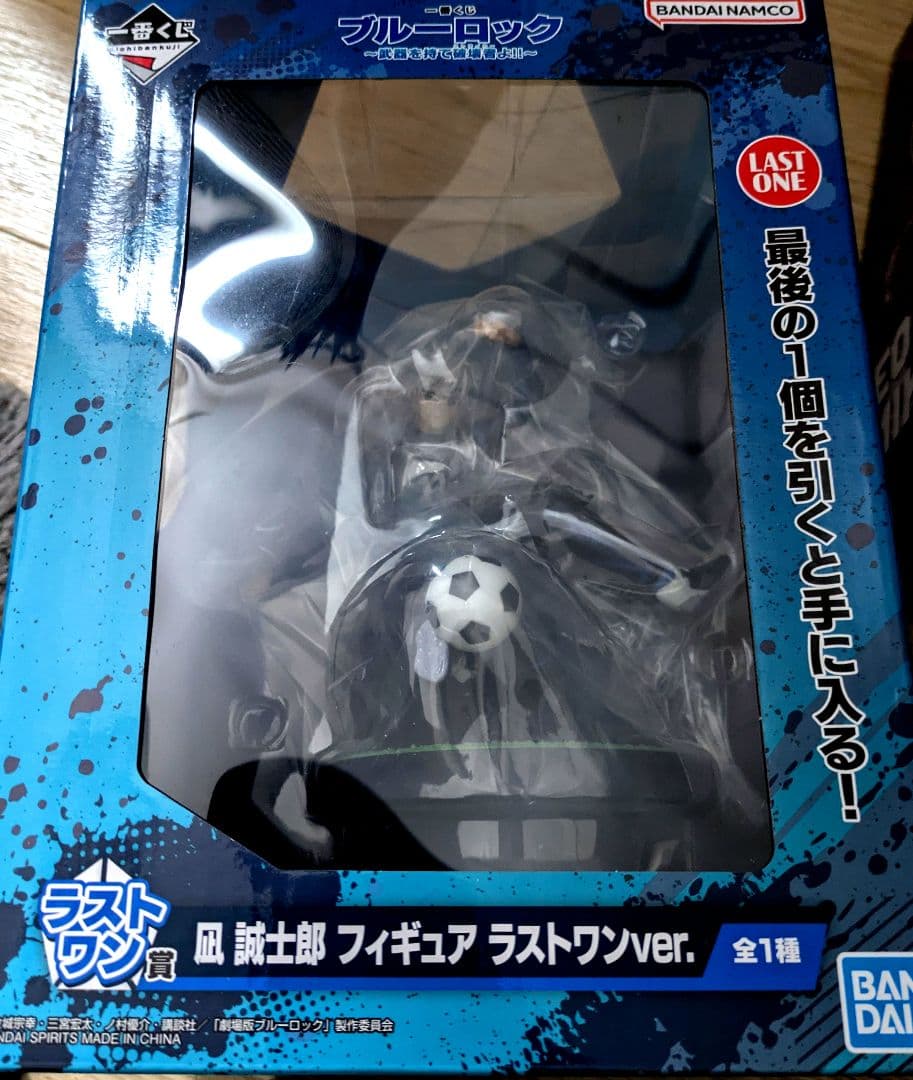 ブルーロック　一番くじ　潔　蜂楽　玲王　凪　フィギュアセット