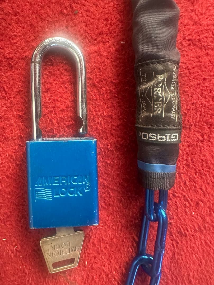 PORTER × G1950 コラボ アルミチェーンロック