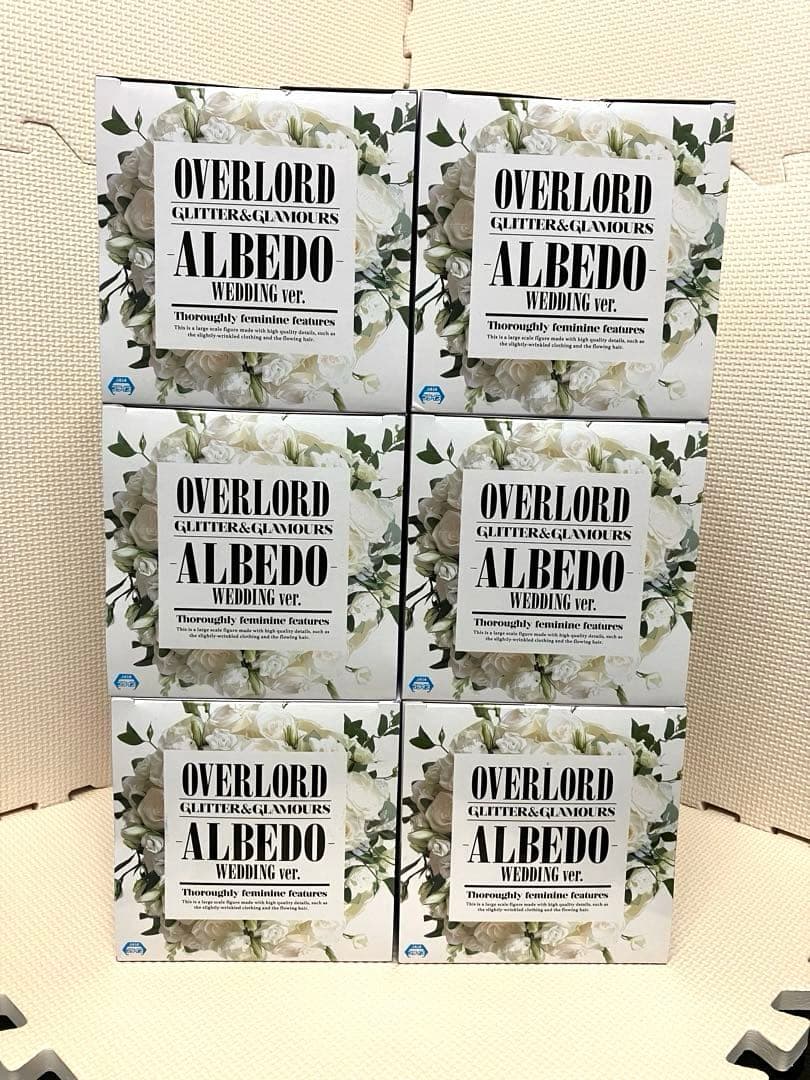 オーバーロード アルベド WEDDING ver. フィギュア 6体セット