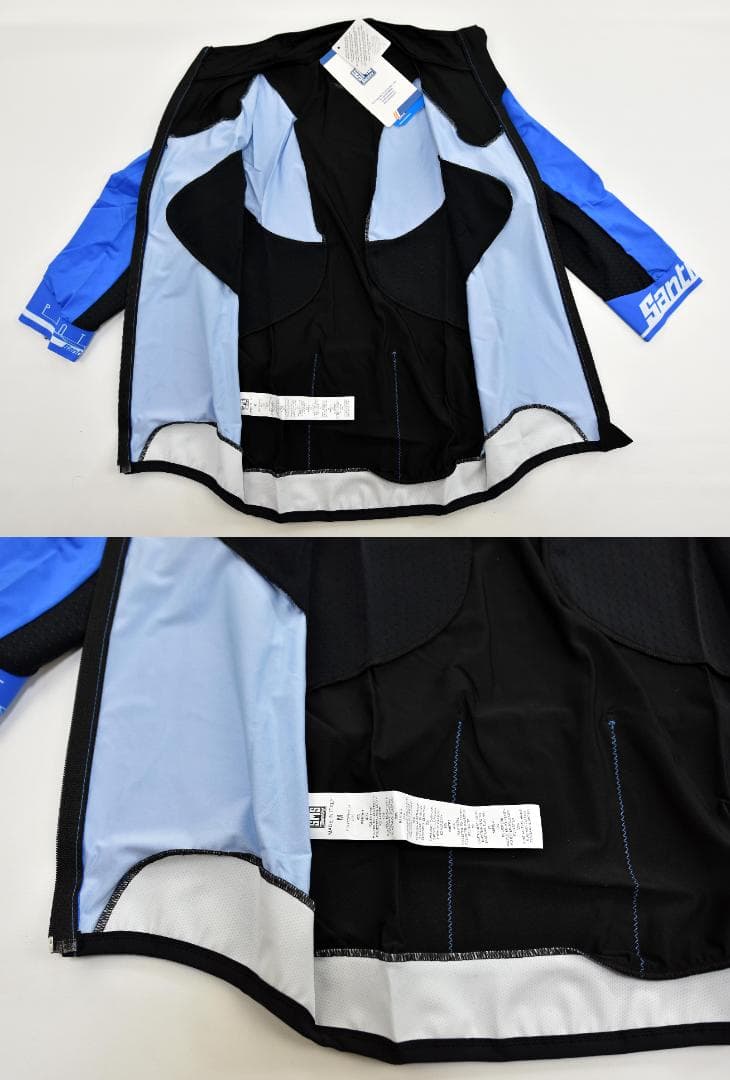 Santini Photon 2.0 Aero ジャージ size:M ブルー