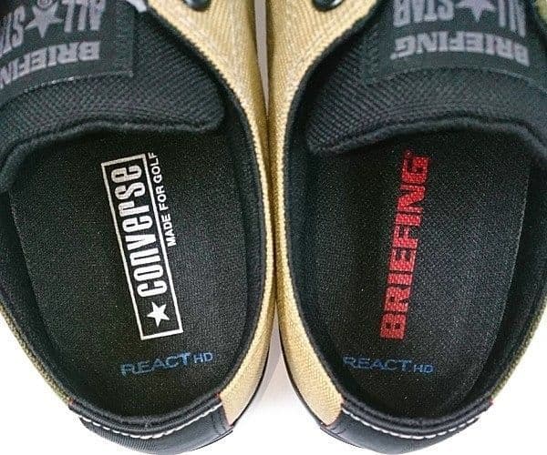 BRIEFING × CONVERSE　ゴルフシューズ GF OX　限定コラボ