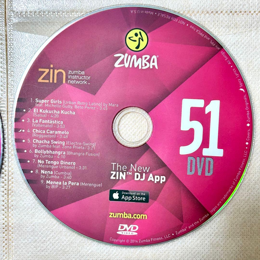 ⭐️超希少⭐️ZUMBAズンバzin50〜55DVDセット