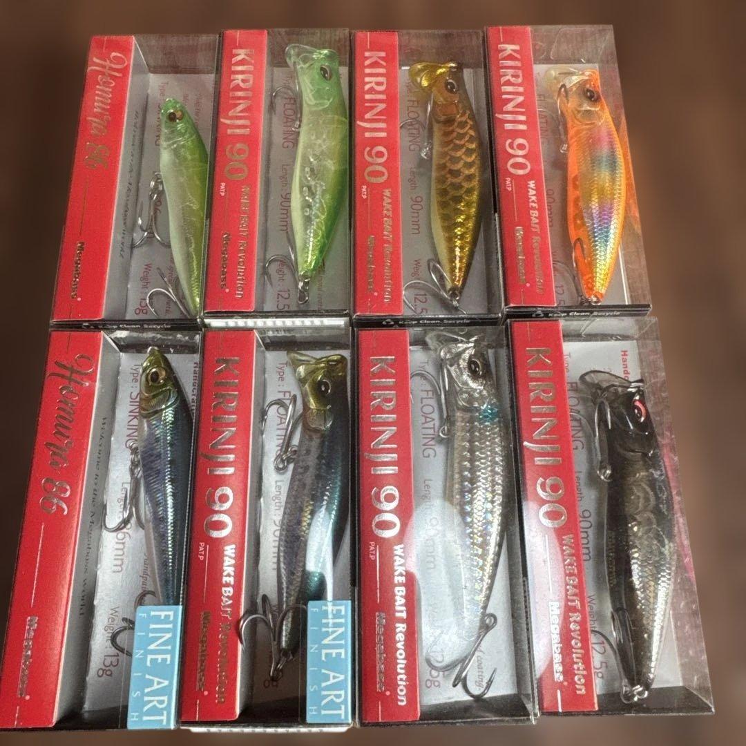 メガバス　Megabass KIRINJI 90 ルアー 6個セット　ホムラ2個