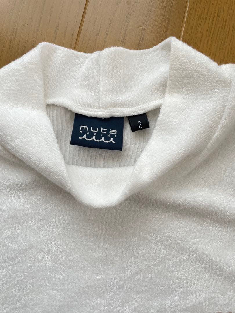 muta MARIN GOLFパイル ハーフスリーブモックネックシャツ