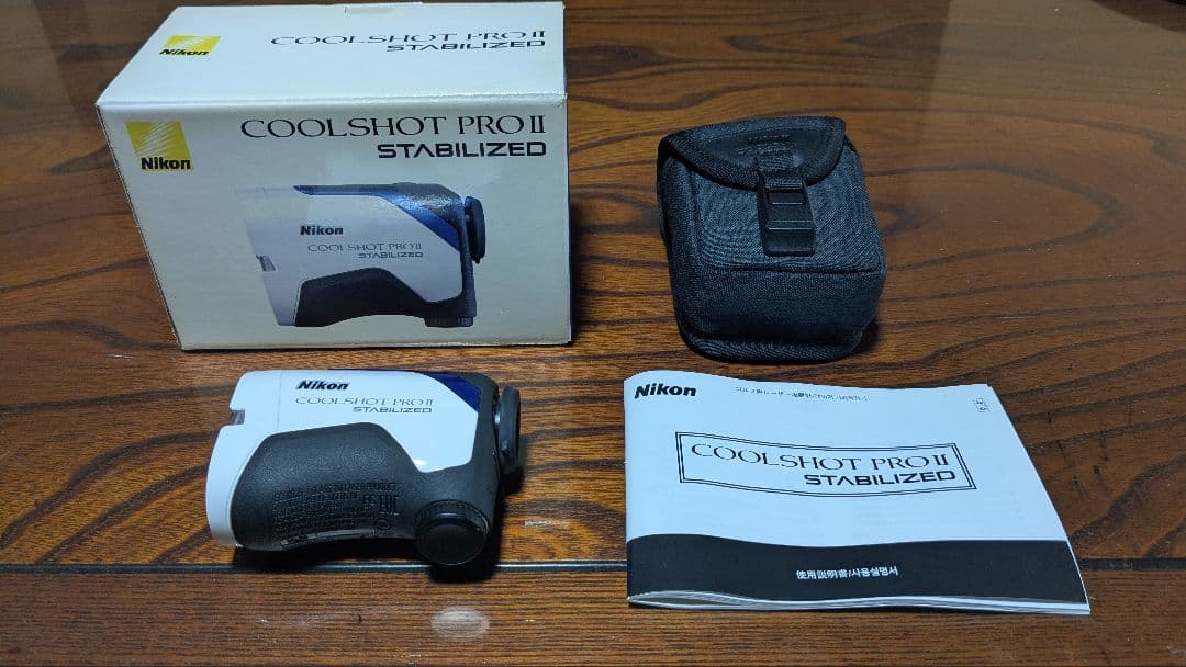 Nikon COOLSHOT PRO II スタビライズ付き