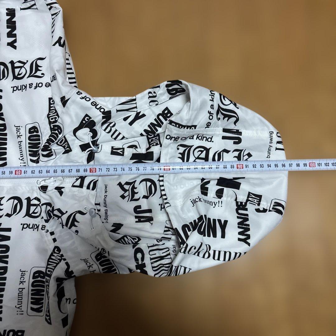 ☆新品☆ JACK BUNNYジャックバニー ジップアップブルゾン　L白