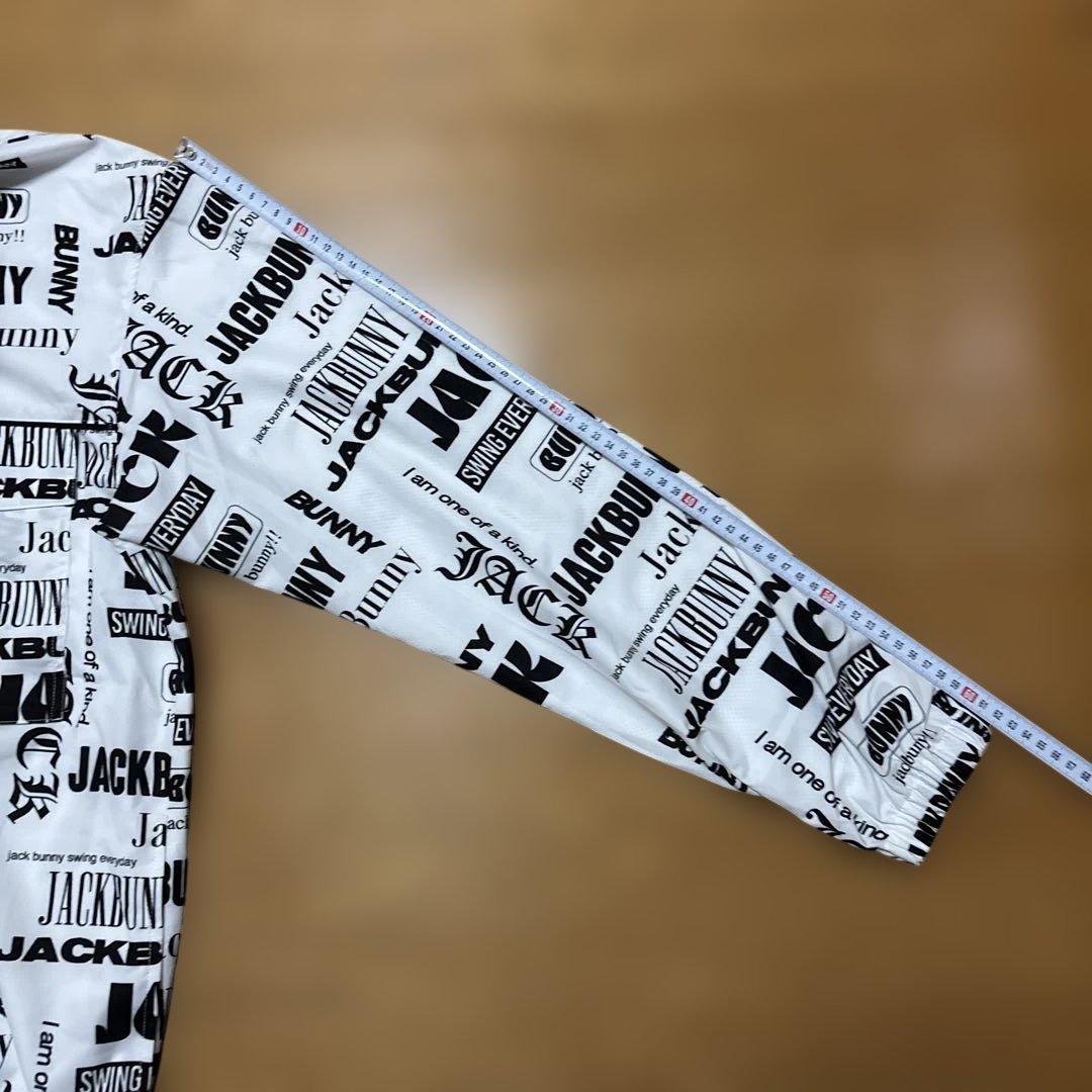 ☆新品☆ JACK BUNNYジャックバニー ジップアップブルゾン　L白