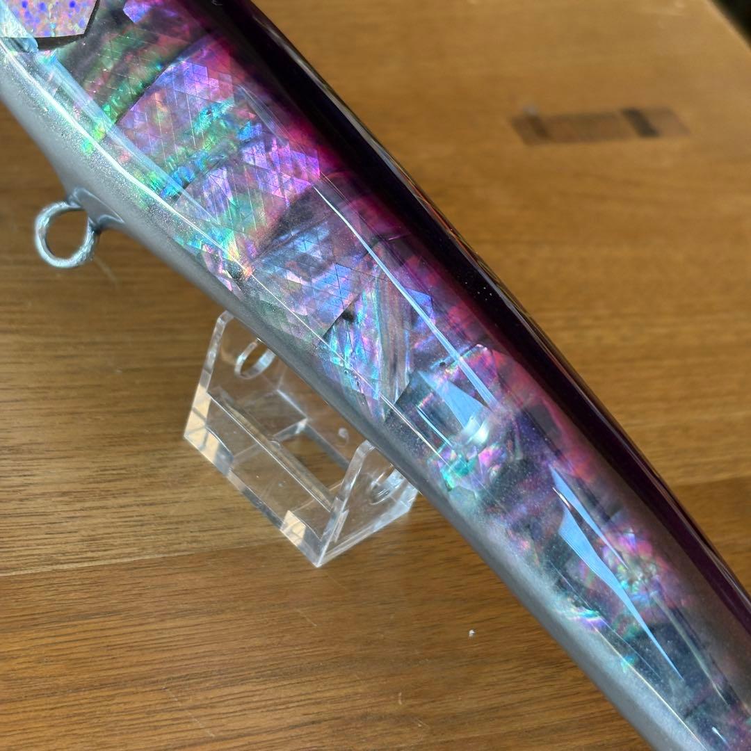 ヒラマサ ダイビングペンシル ハンドメイド Atom190f シェル ③