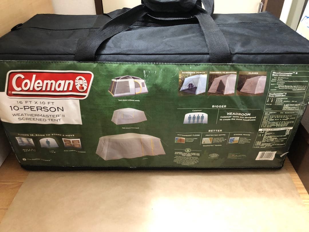 Coleman WeatherMaster 2 10人用 新品未開封