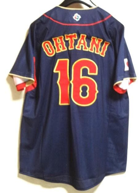 【WBC】2023日本代表 ビジターシャツ#16大谷祥平+Champキャップ