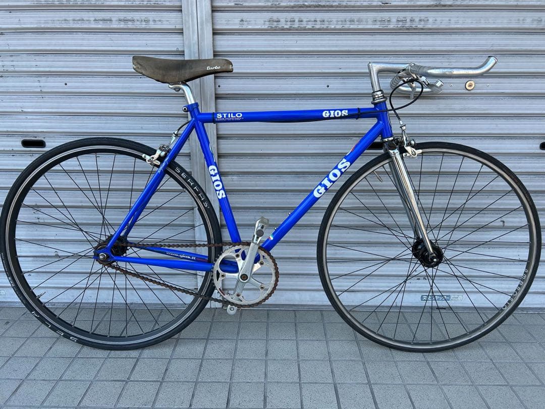 GIOS ピスト 700cc フレームサイズ52cm フレームクロモリ