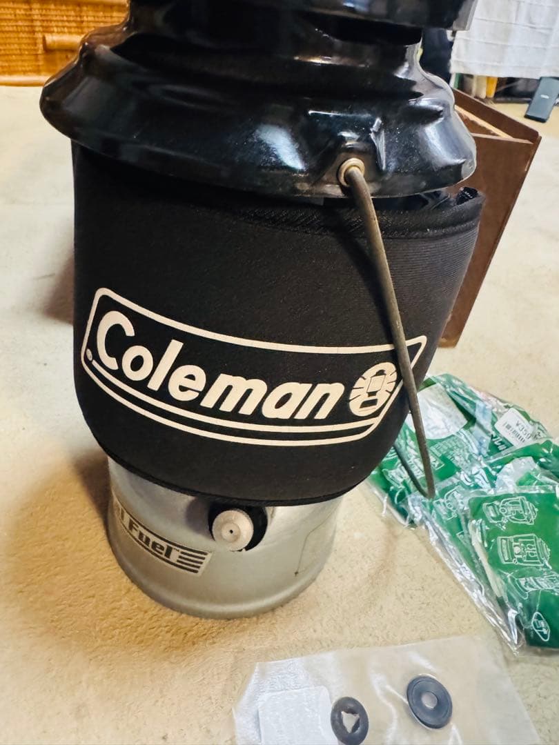 Coleman 285 ツーマントル デュアルフューエル ランタン 周辺機材付属
