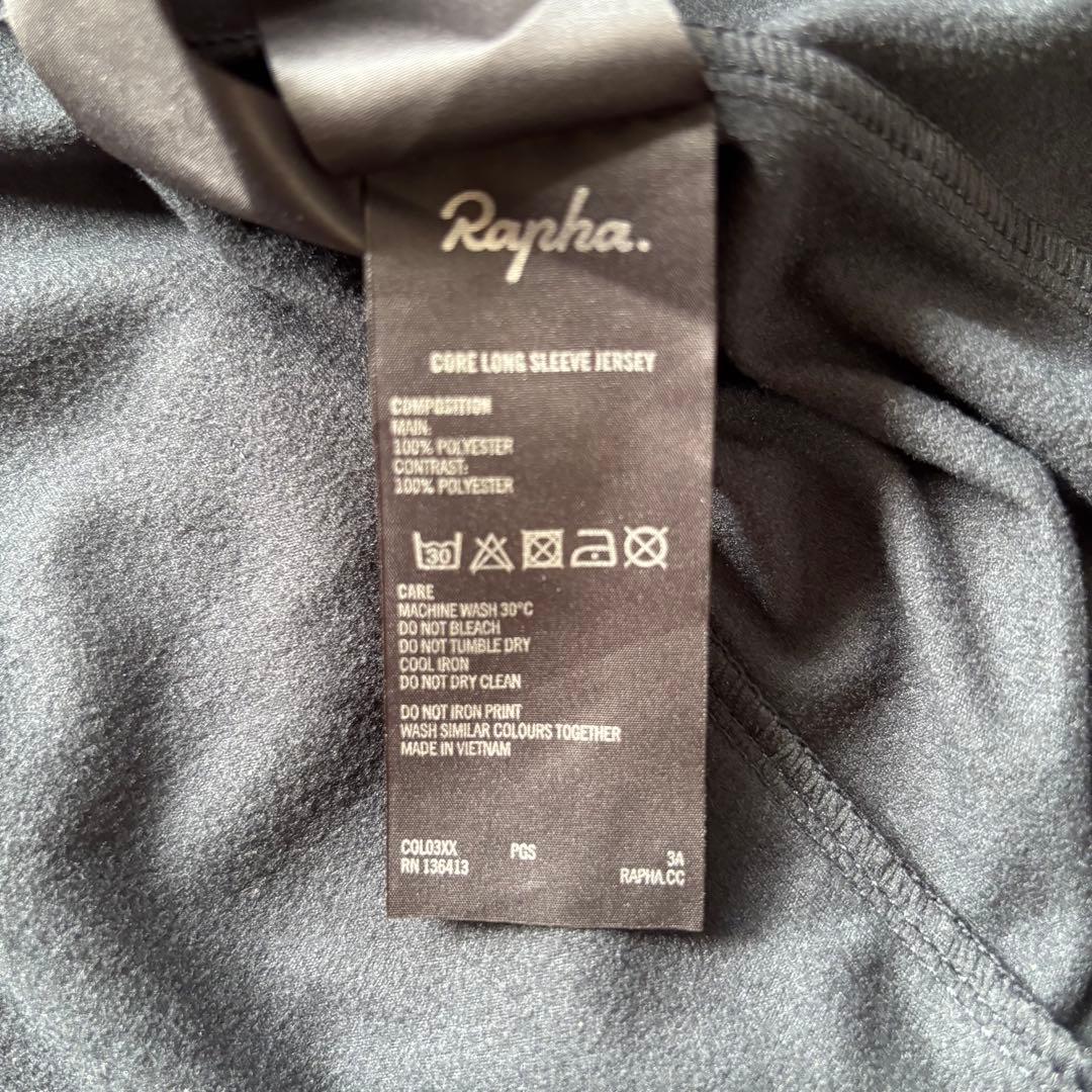 Rapha ラファ メンズ コアジャージ 長袖 ブラック XL