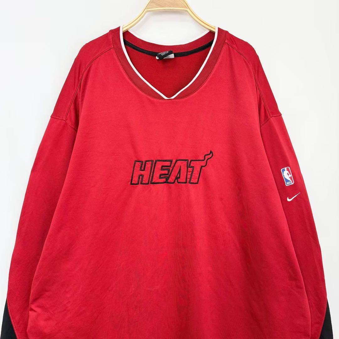 NIKE NBA Miami Heat マイアミヒート 長袖プルオーバー S57