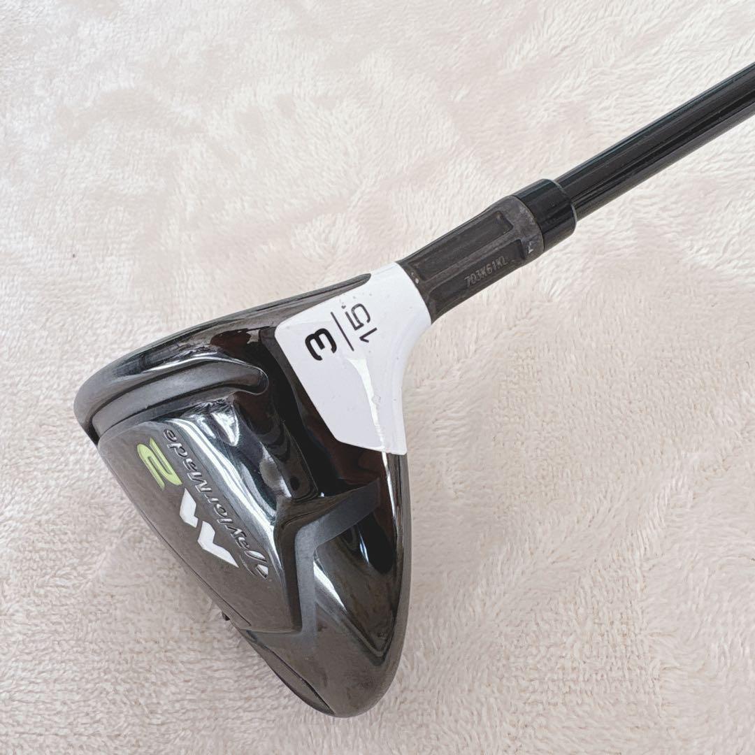 W075 TaylorMade M2 ３番ウッド15° 少し訳あり