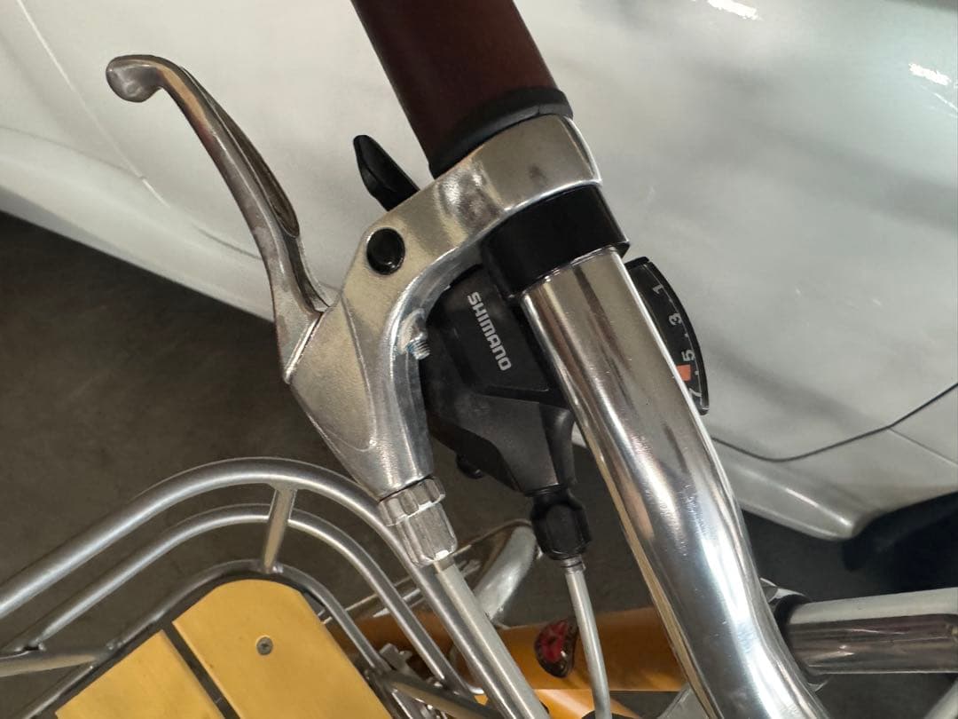 Tokyobike CALIN マスタードカラー 前かご＆リアキャリア付き