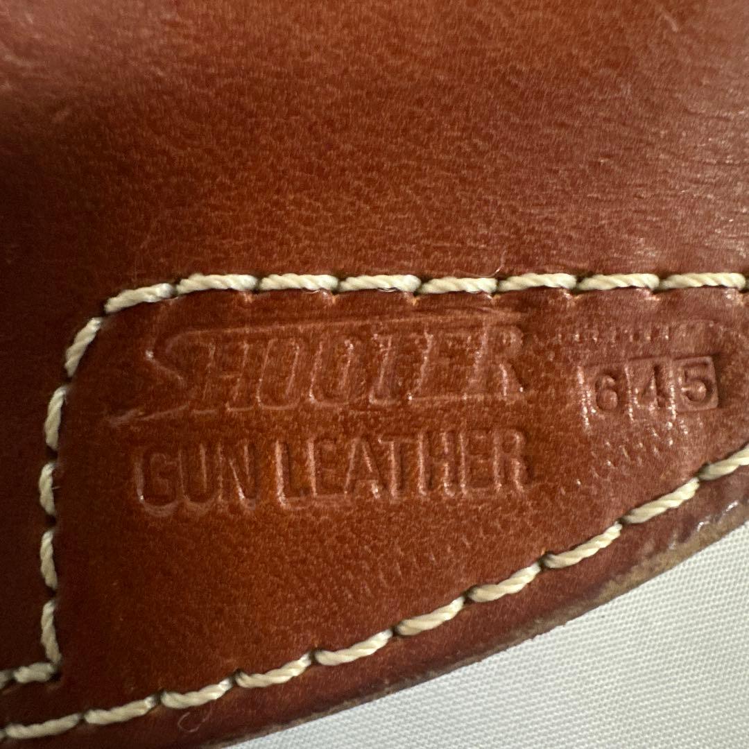 S＆W M645 専用 革製ショルダーホルスター　レザー