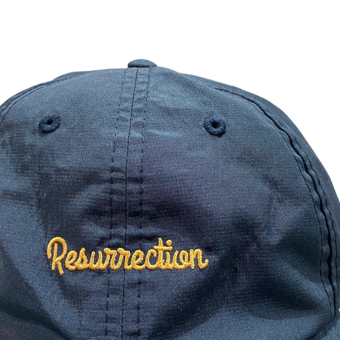 Resurrection レザレクション キャップ ネイビー ゴルフ 刺繍