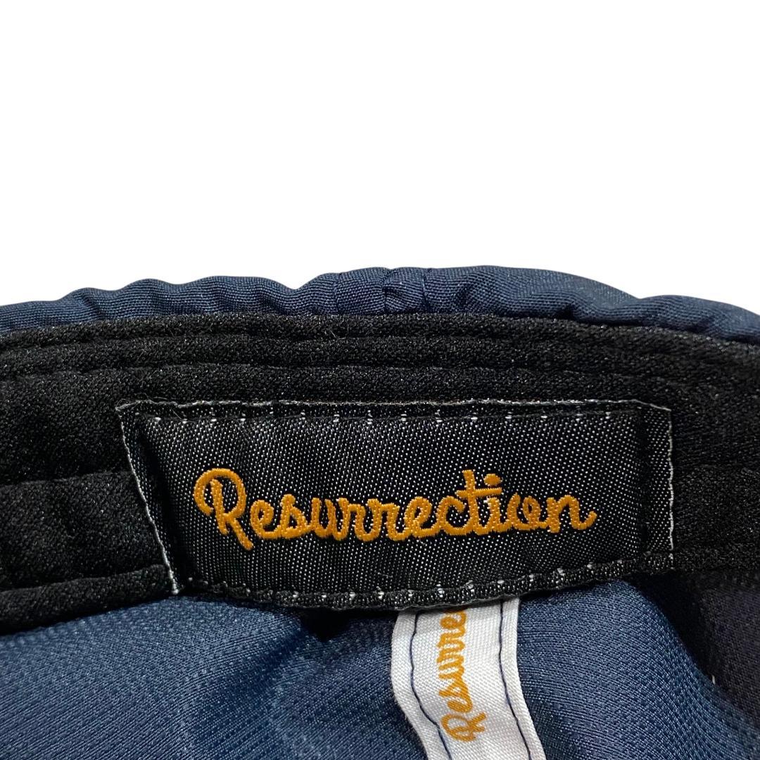 Resurrection レザレクション キャップ ネイビー ゴルフ 刺繍