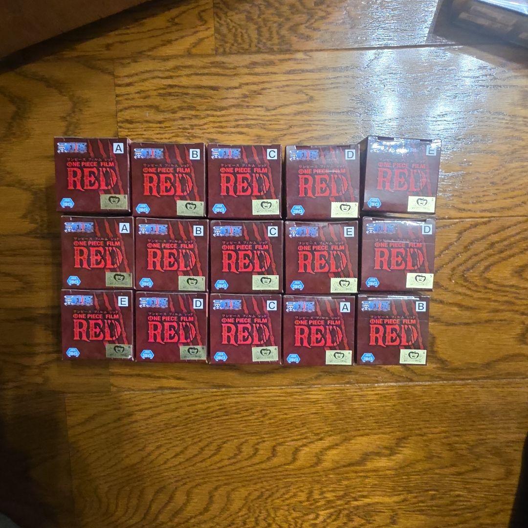 ワンピース　ワーコレ　FILM RED　15個