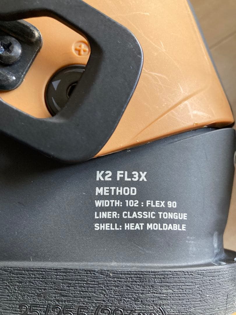K2 FL3X (旧FT）METHOD 25 25.5cm メソッド 293mm