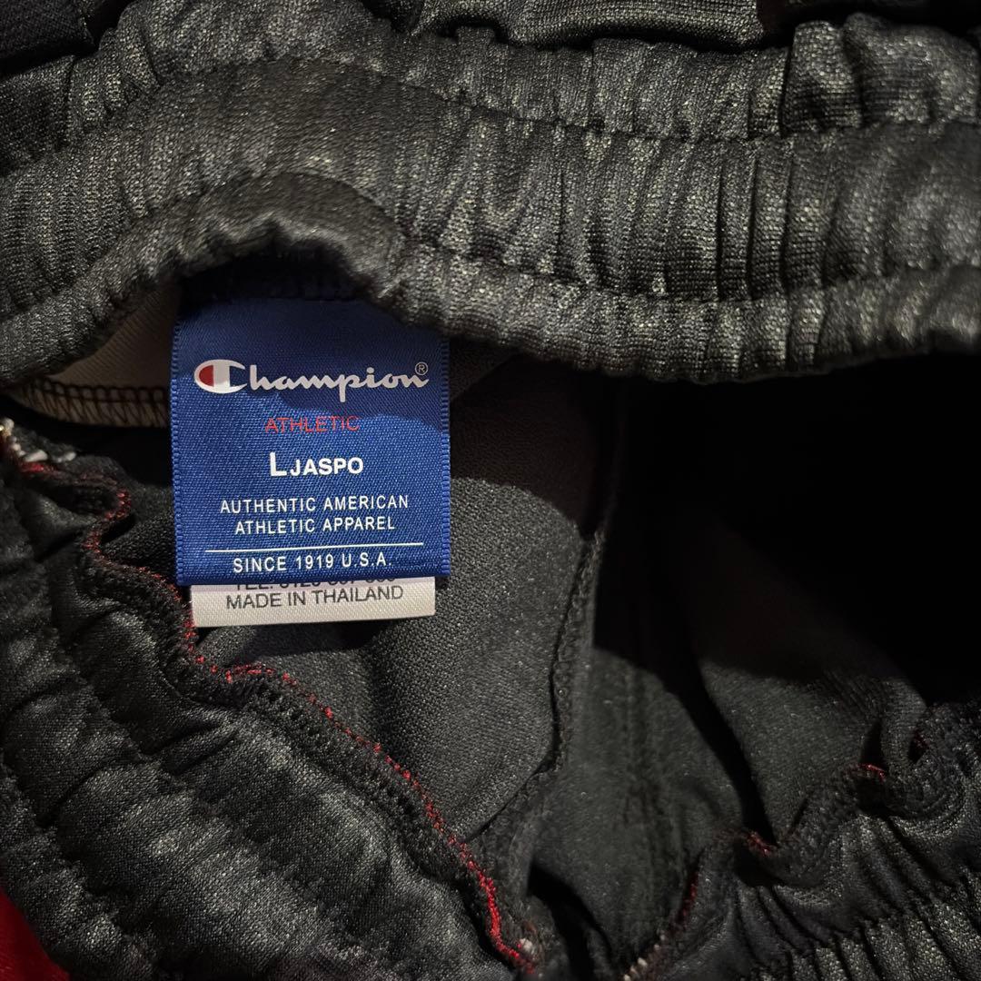 Champion ボクシングウェア Lサイズ 黒/赤　魔裟斗モデル