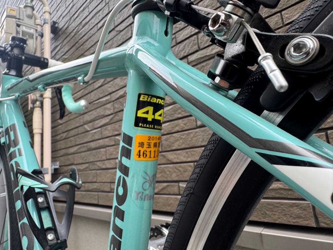Bianchi VIA NIRONE 7 105 2014年モデル サイズ:44