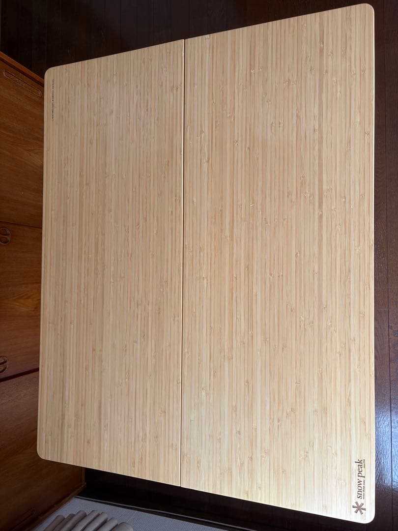 中古  peak ワンアクションテーブル Light Bamboo