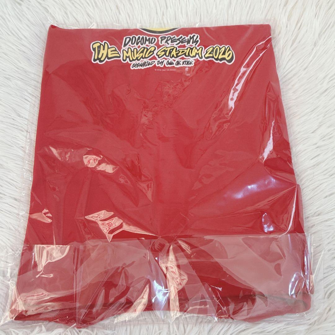 Lサイズ　ONE OK ROCK 2026 TMS Tシャツ-B RED 赤