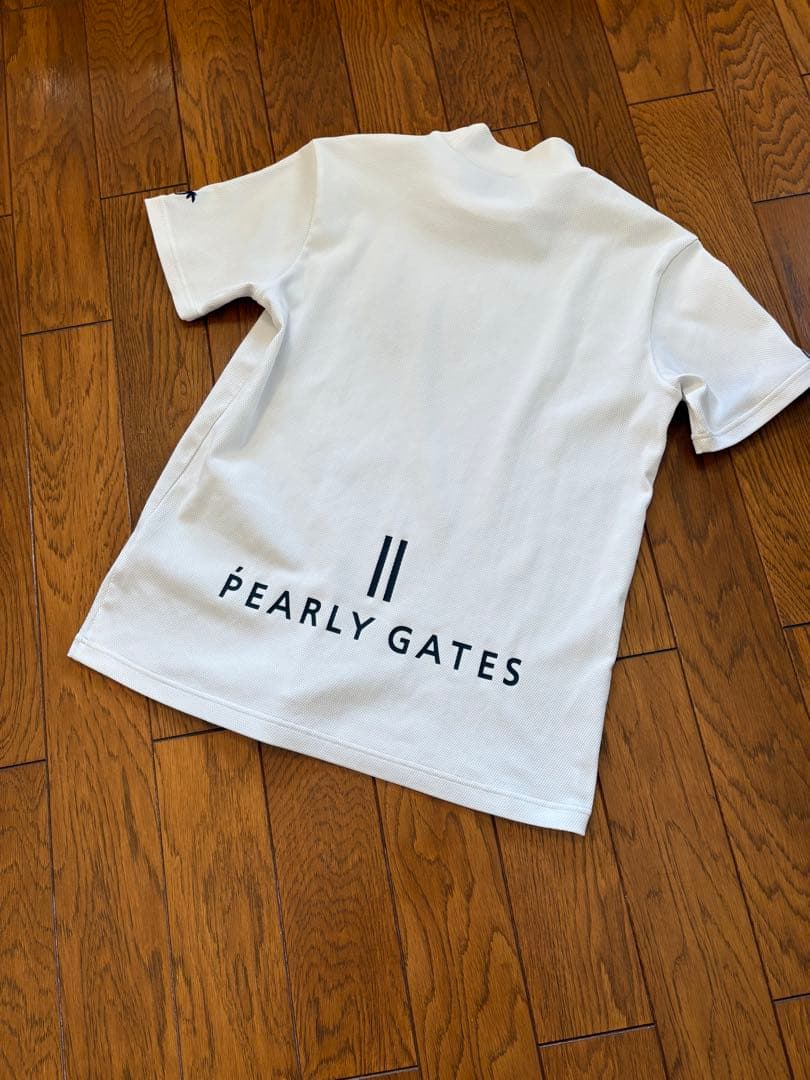美品！パーリーゲイツ PEARLYGATES ゴルフシャツサイズ4 TSI