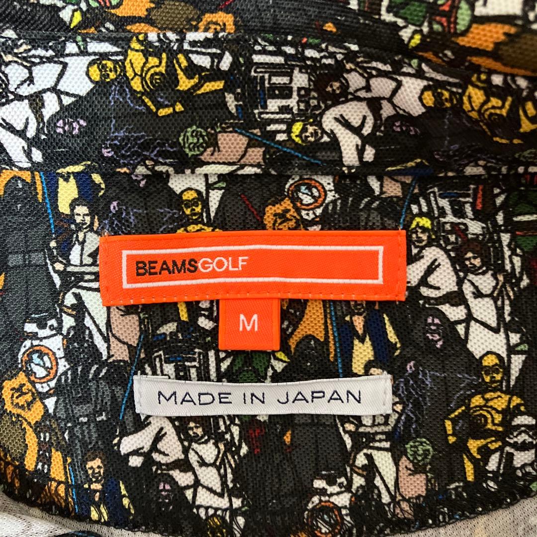 BEAMSGOLF ビームスゴルフ×スターウォーズコラボ　ポロシャツ Mサイズ