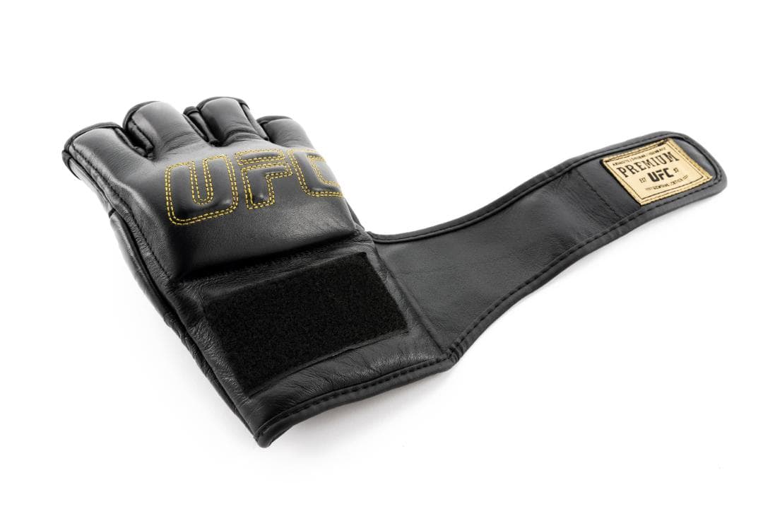 【最高級本革】UFC公式 オープンフィンガー MMAトレーニンググローブ 総合