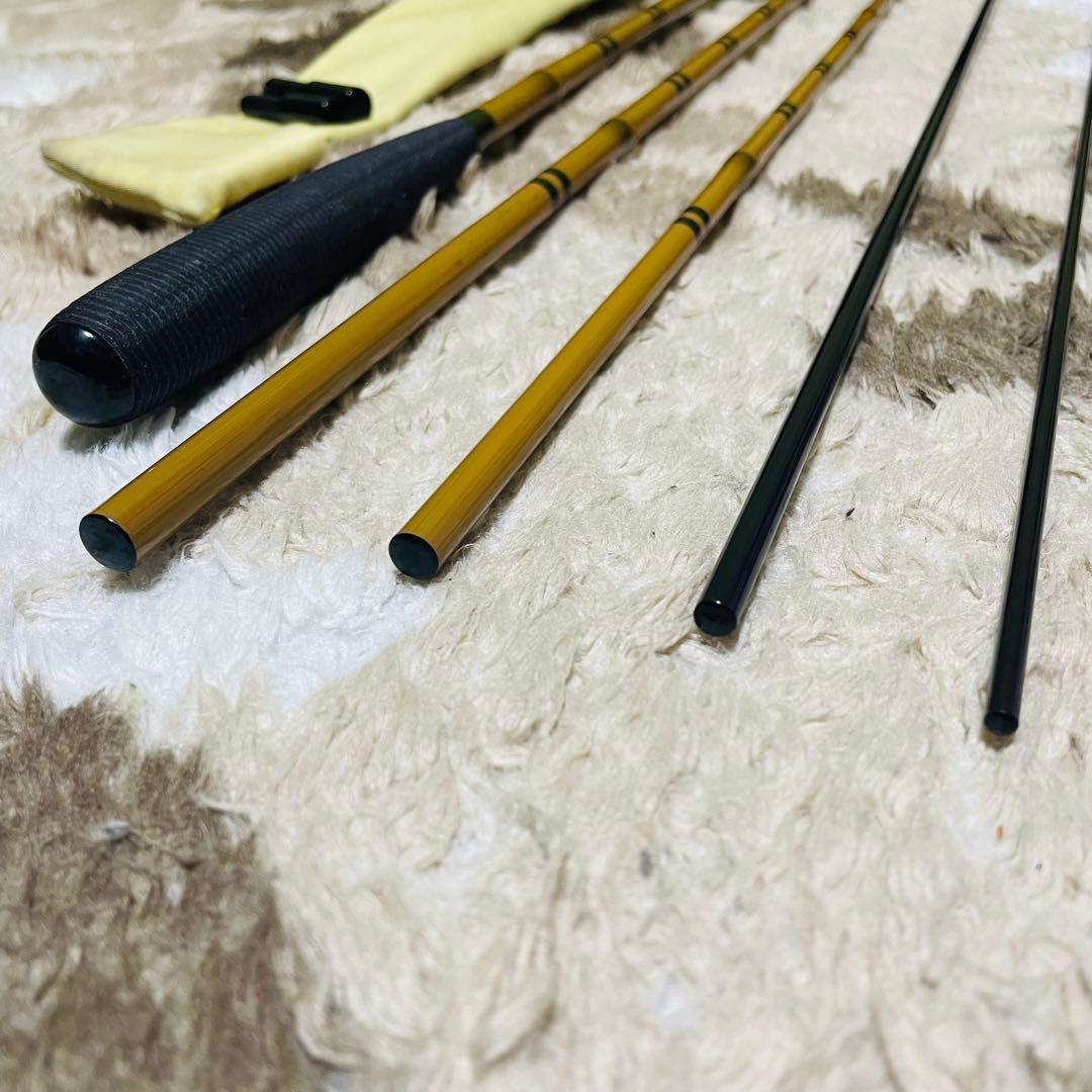 【美品】DAIWA ダイワ 月光 柔 15尺　ヘラブナ竿　5本継　カーボンヘラ竿