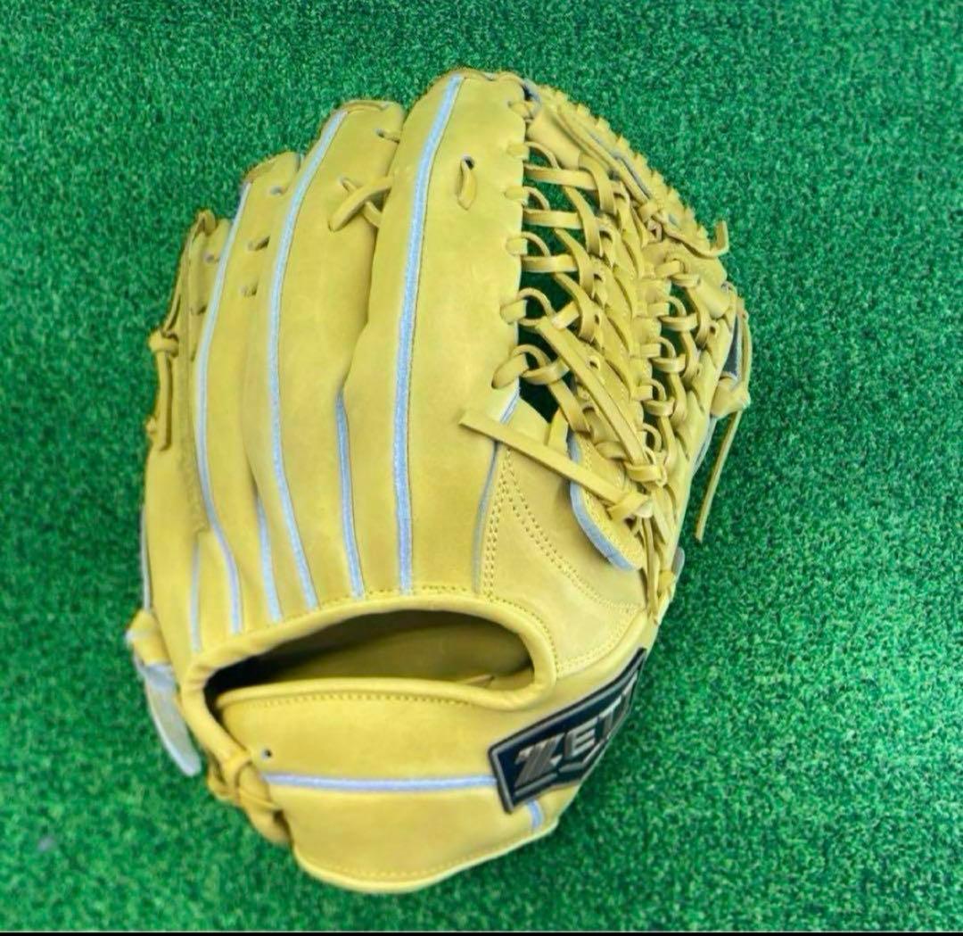 ZETT ゼット 外野手用 硬式野球 外野用 グローブ グラブ 右投げ877