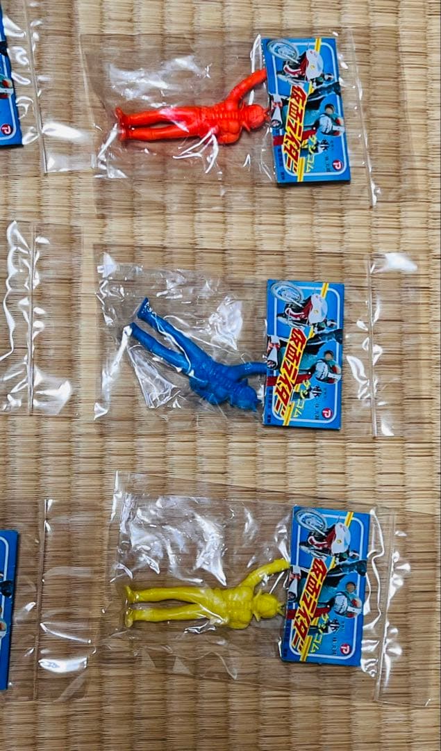 貴重★当時★9体★仮面ライダー　ストロンガー　消しゴム　約9cm 丸越★駄菓子屋