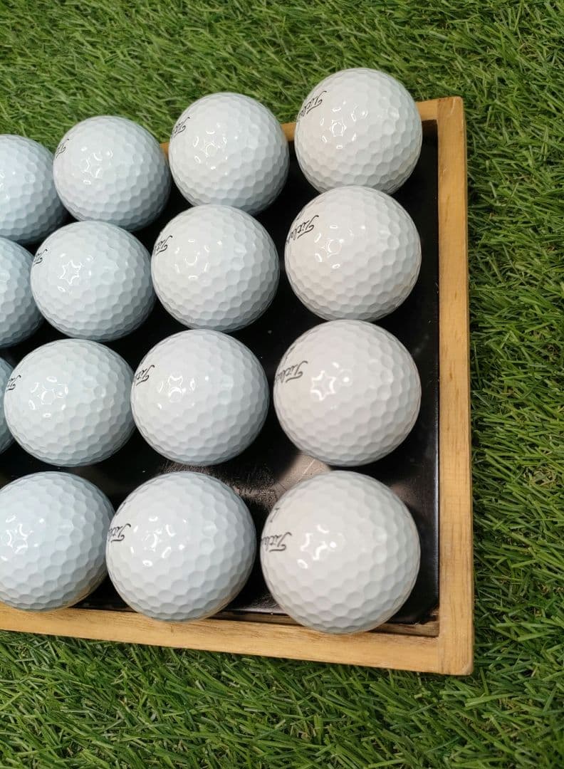 最新タイトリストPROV1　2025年モデル優良ロストボール20個。