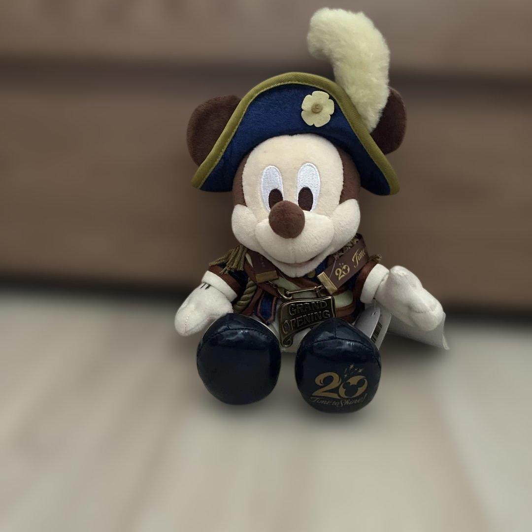 ディズニーシーアニバーサリーイヤー ぬいぐるみミッキーマウス