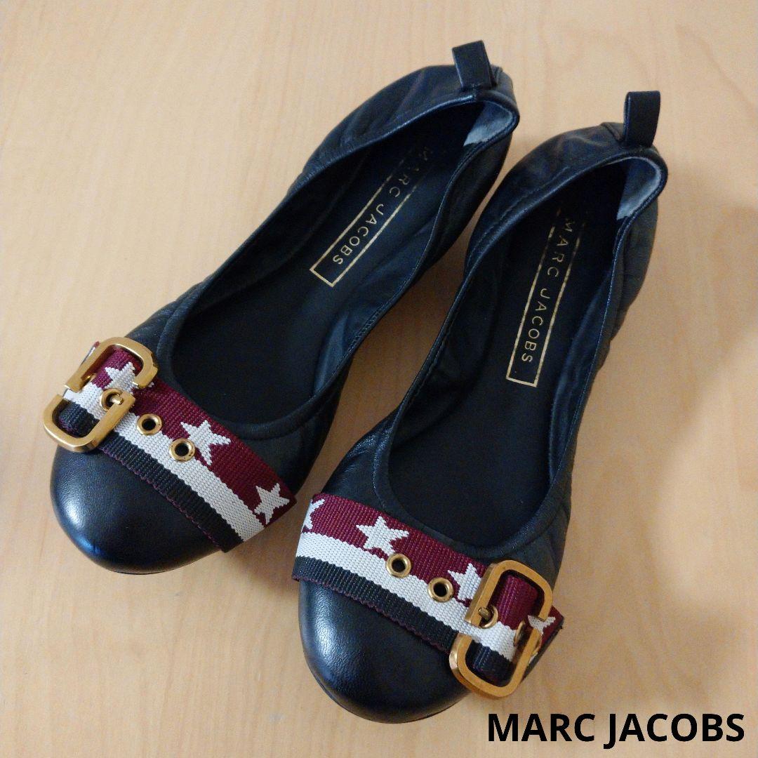 【値下げ】Marc Jacobs-Dolly レザー バレエ　フラットシューズ