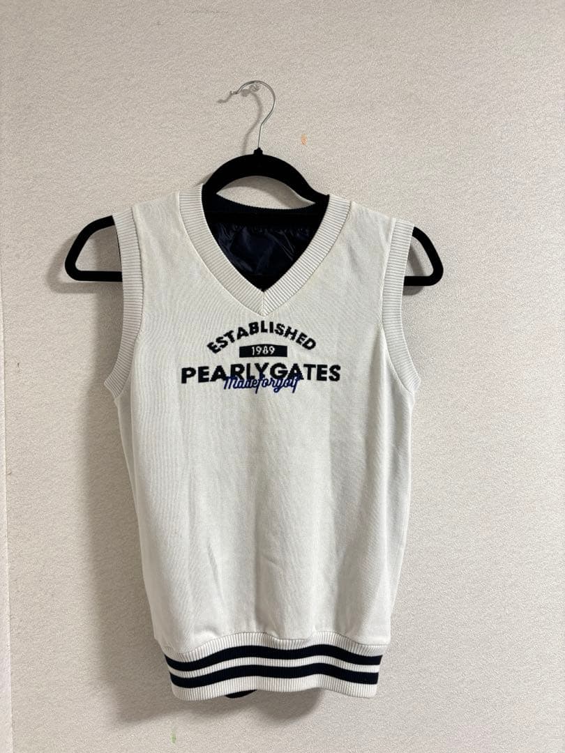 PEARLY GATES ベスト リバーシブル