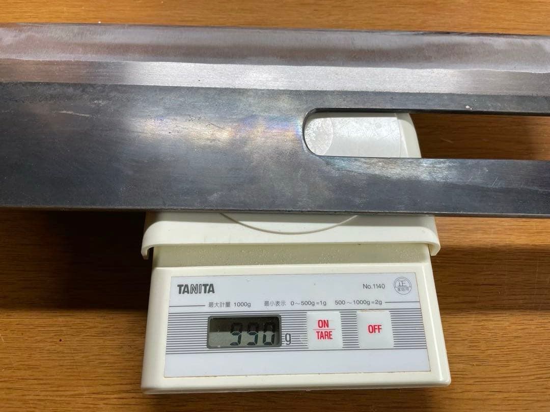 信州打ち刃物　蕎麦切り包丁　畑山充吉作　34cm