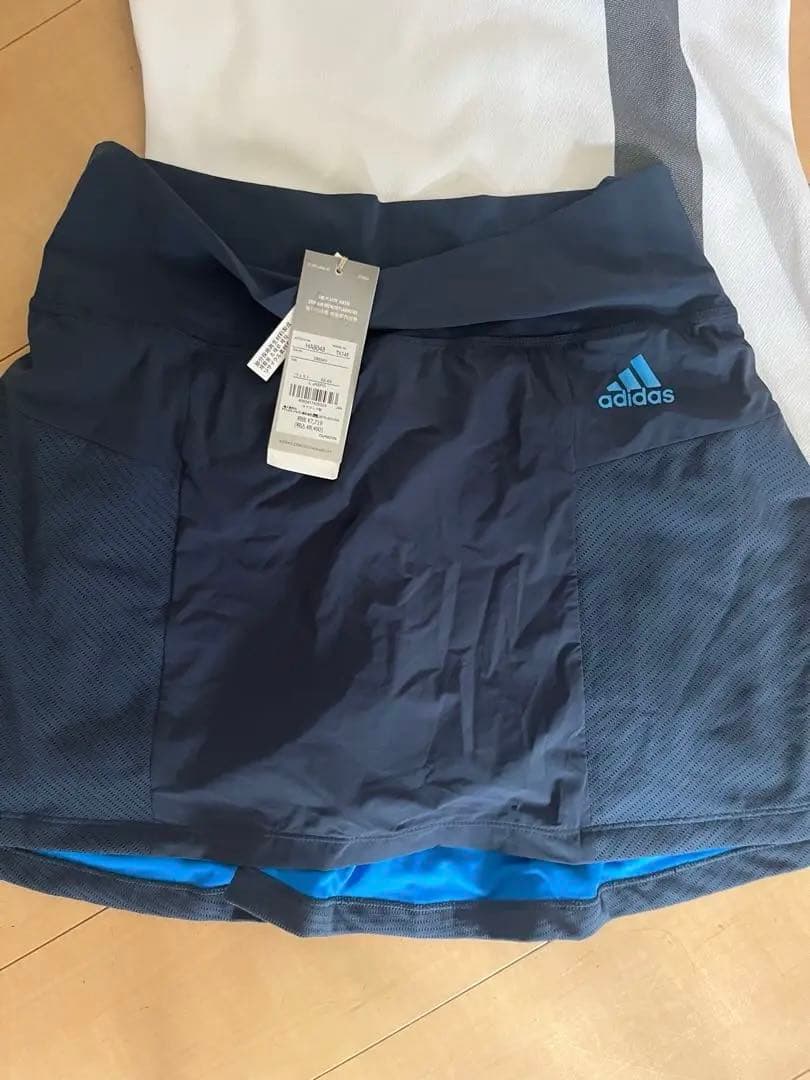 新品　アディダス　adidas ゴルフ　モックネック スカート　セットアップ　L