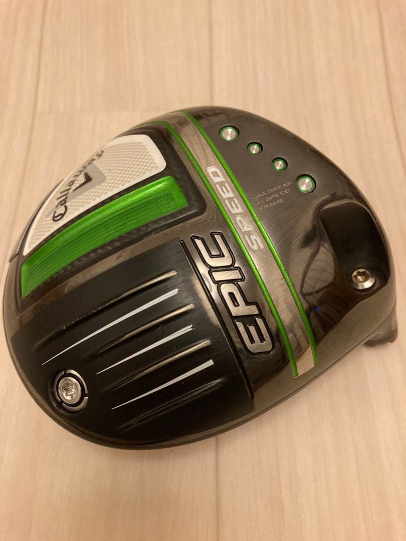 Callaway Epic Speed 10.5度 ヘッドのみ、ヘッドカバー付き