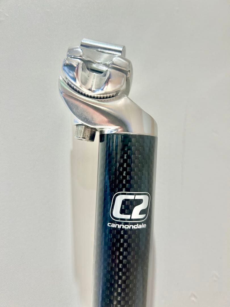 【Cannondale シートポスト】キャノンディールAL/CARBON美品★