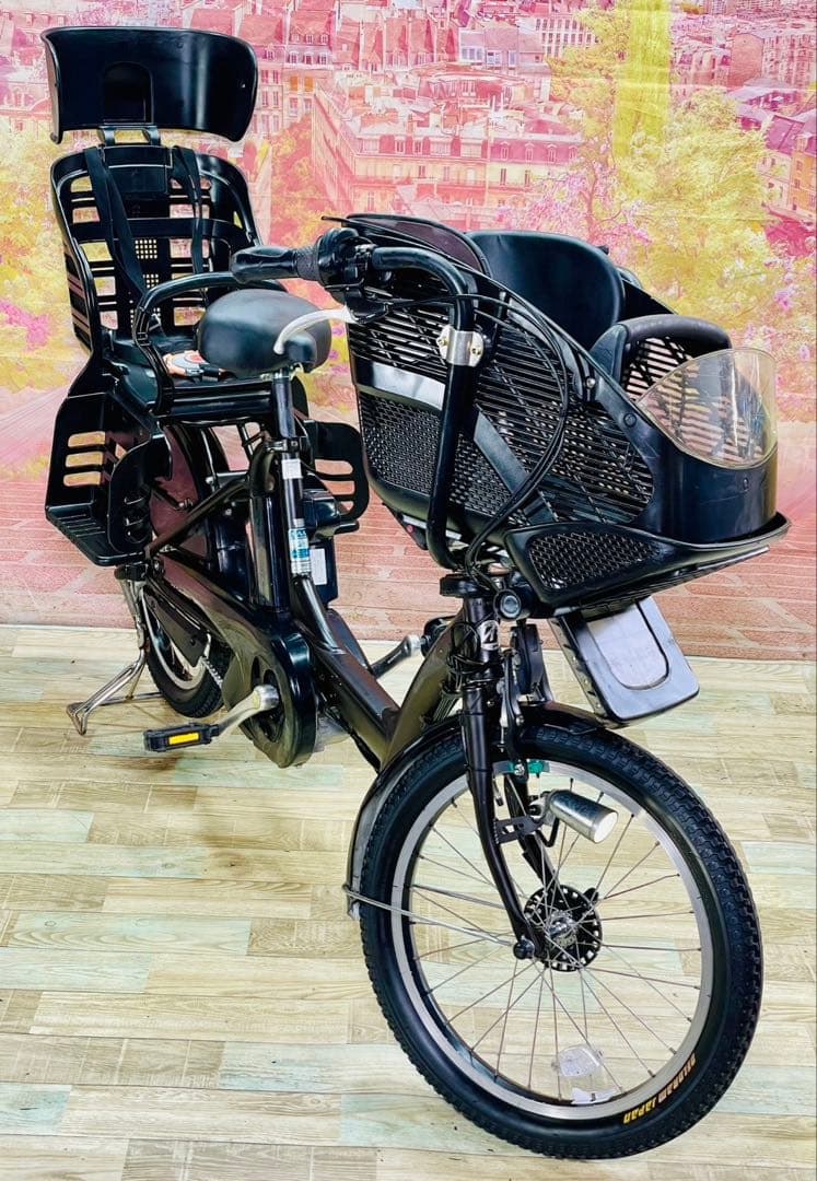 ZK3685 電動自転車 ブリヂストン アンジェリーノ 子供乗せ 20インチ