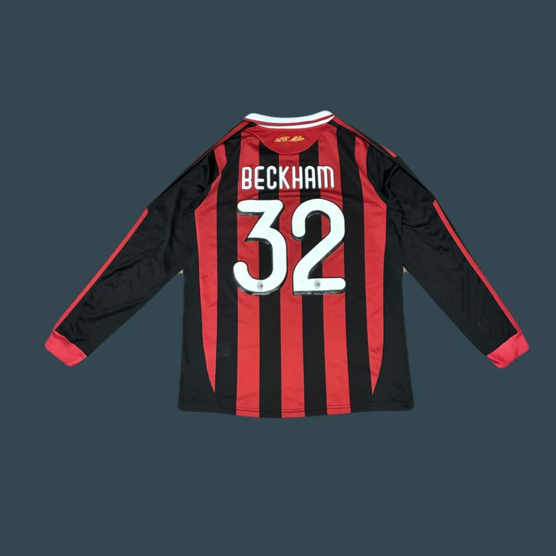 正規品y2k archive acミランベッカムユニフォーム長袖09/10 美品