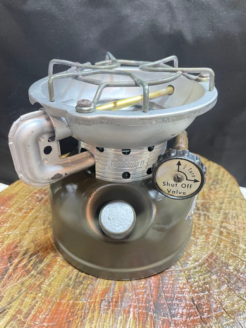 【塗装カスタム・中古動作確認済】Coleman 502 シングルバーナーコンロ