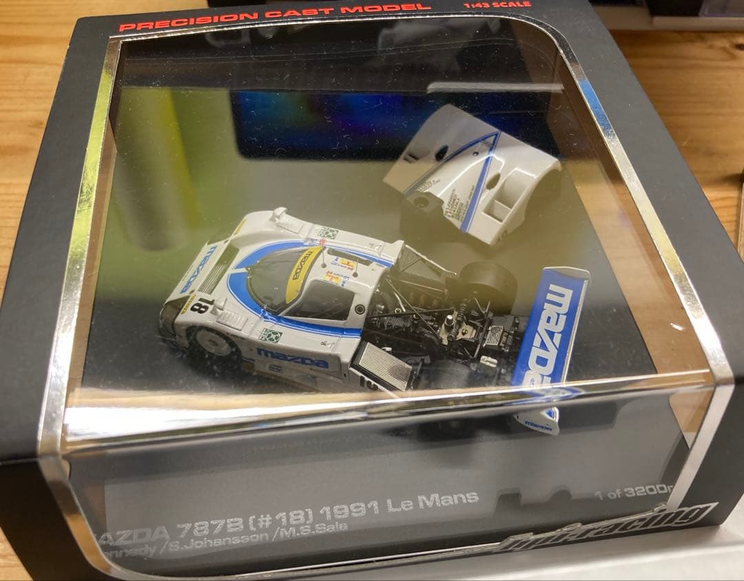 1/43 マツダスピード　ブルー　４台セット
