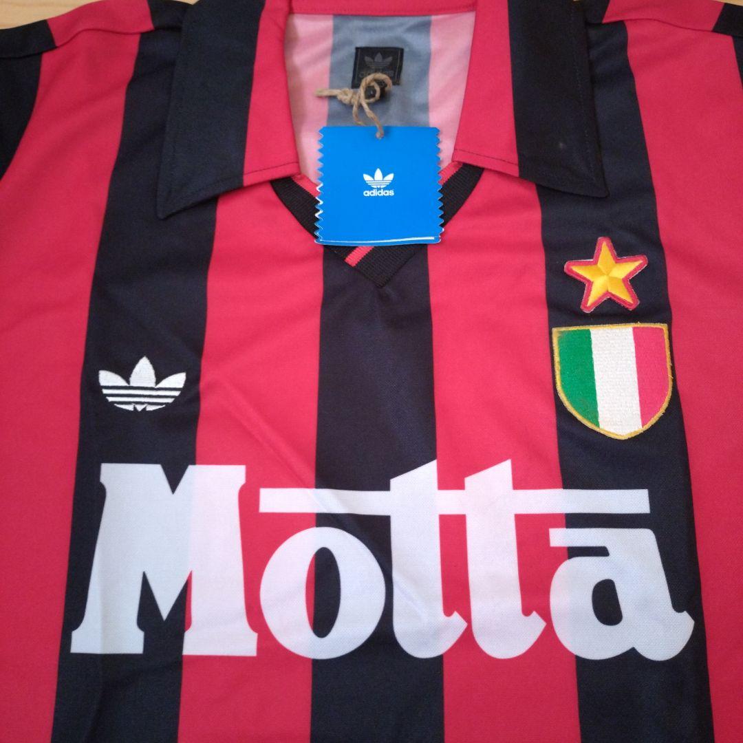 ACミランadidas Motta サッカーシャツ 赤黒