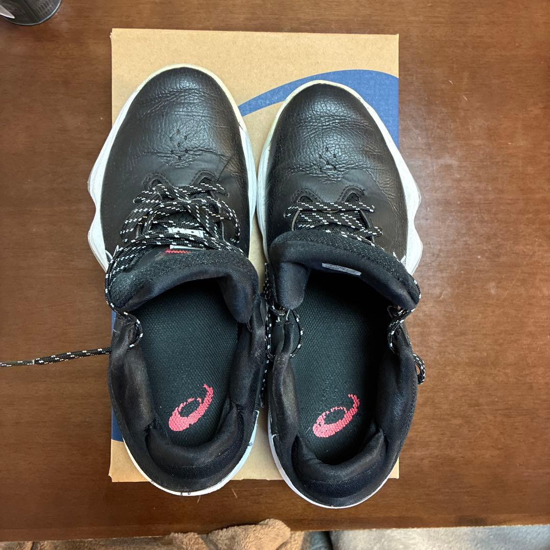 ASICS バスケットボールシューズ ブラック　ノバサージロー