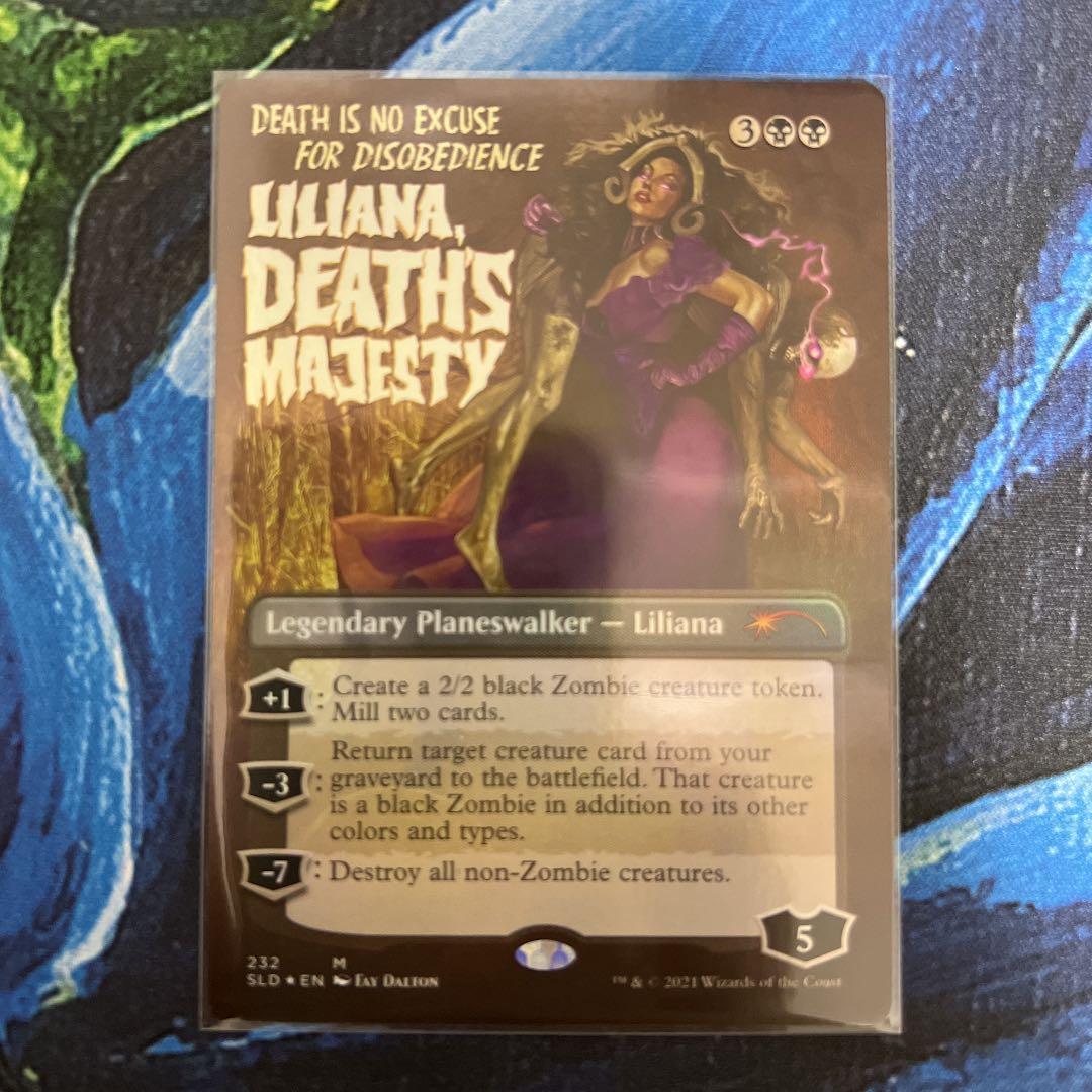 MTG　Secret Lair　死の権威、リリアナ　英語Foil　4枚
